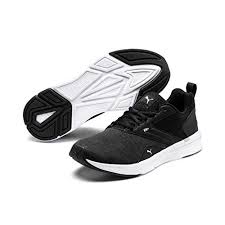 Puma Unisex NRGY Comet (Black White Shoes)